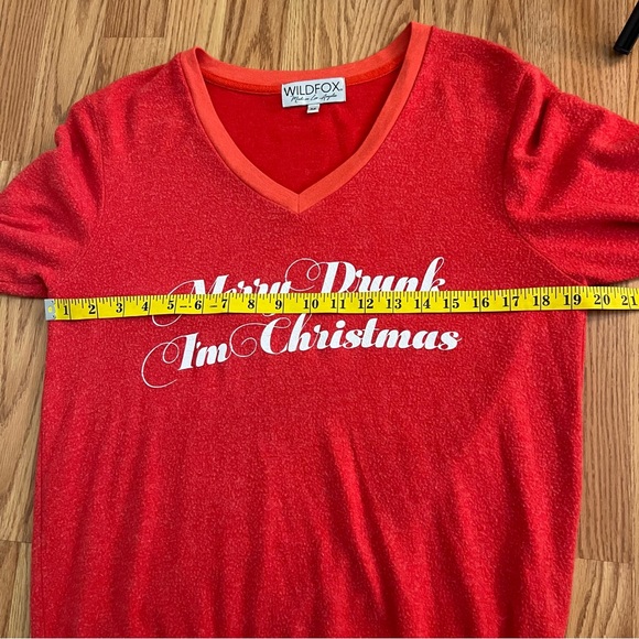 Wildfox Too Much Eggnog Christmas Sweater, Merry Drunk I’m Christmas - Picture 9 of 11